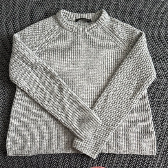 Jenni Kayne Cashmere Fisherman Sweater Small Size - Picture 5 of 9